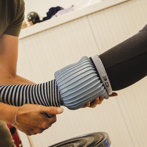 Contention veineuse pour la femme enceinte.